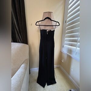 Reiss Strapless Black Pantsuit - New With Tags